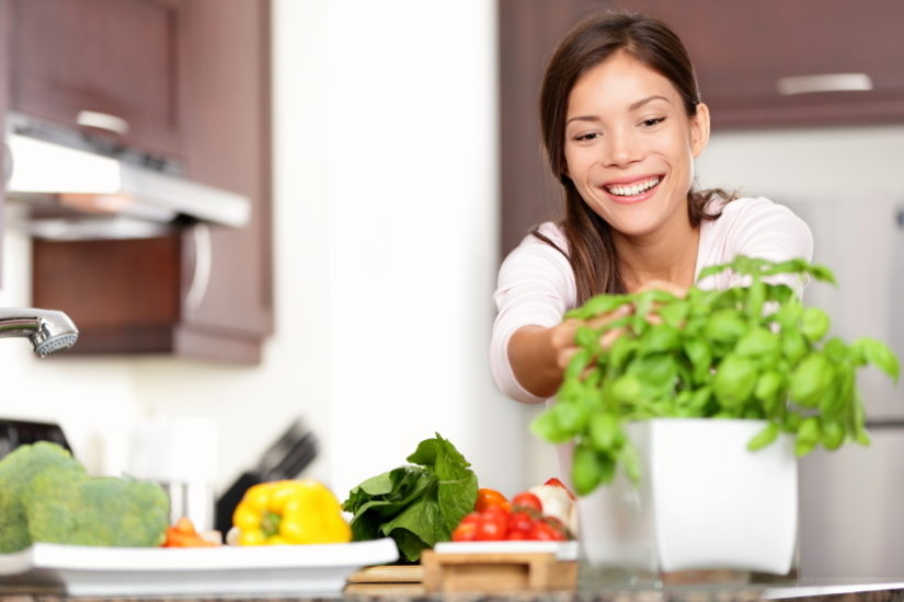 Organize your kitchen cabinets for healthy eating