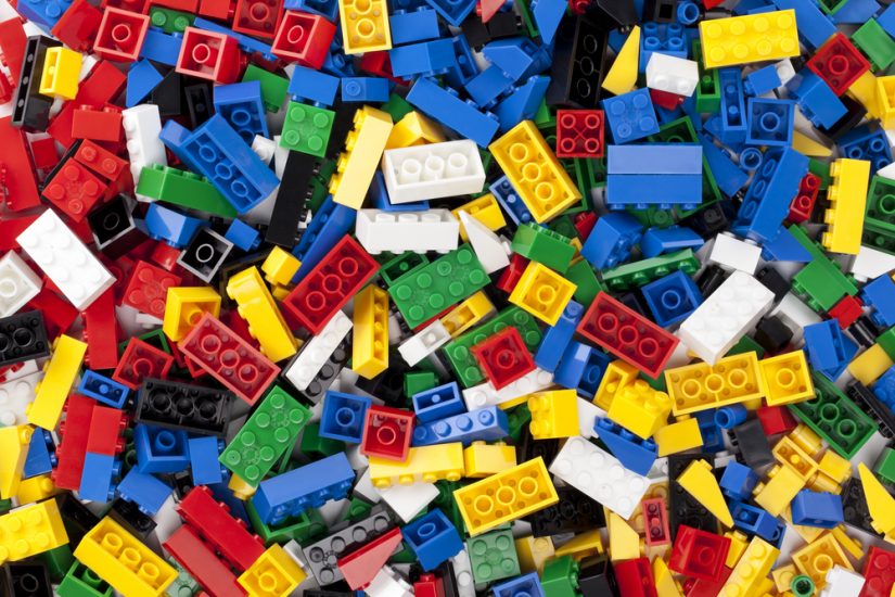 Plastic Toy Building Bricks