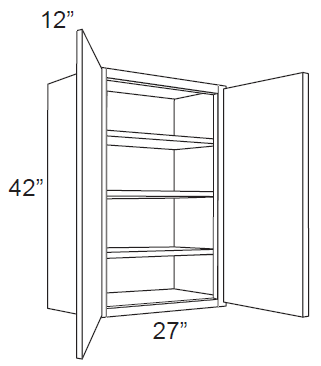 42 Inch Wall Cabinet