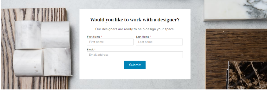 Hire One of Our Design Experts