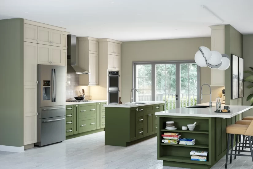 Two-Toned Cabinets