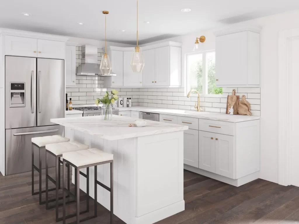 Aspen White Shaker
