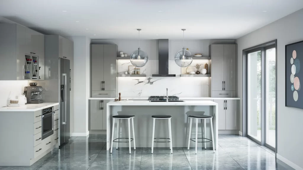 Milan Grey Gloss