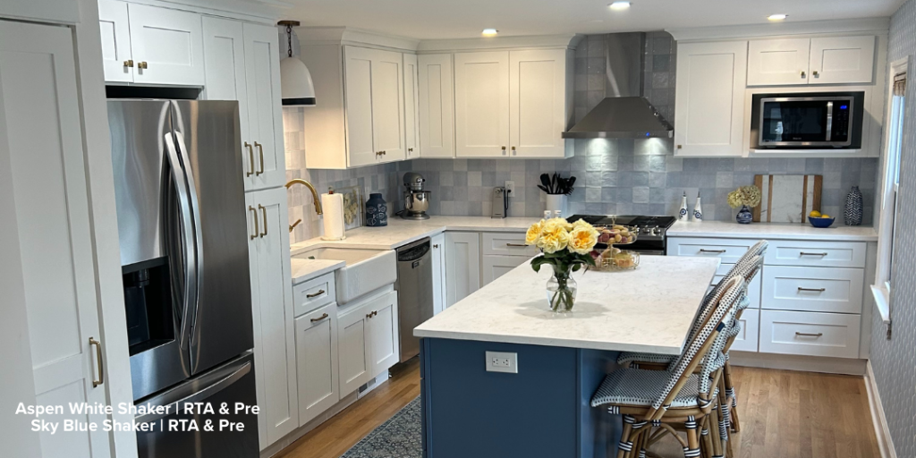 Aspen White Shaker Kitchen Cabinets