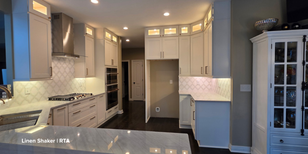 Linen Shaker Kitchen Cabinets