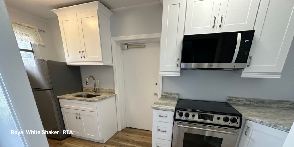 Royal White Shaker Kitchen Cabinets