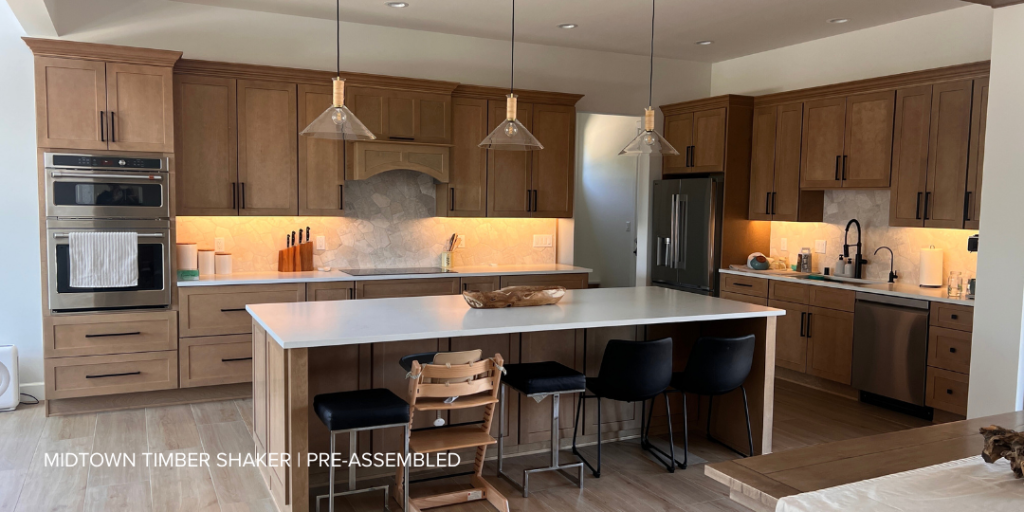 Midtown Timber Shaker Kitchen Cabinets